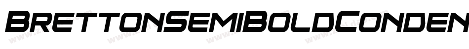 BrettonSemiBoldCondensItal-qGYq字体转换