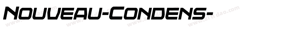 Nouveau-Condens字体转换