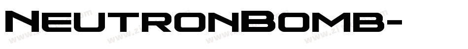 NeutronBomb字体转换