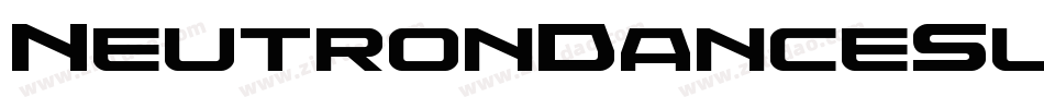 NeutronDanceSuperItalic-4B7lp字体转换 NeutronDanceSuperItalic-4B7lp字体转换