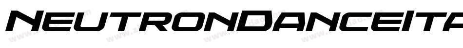NeutronDanceItalic-gxEn1字体转换