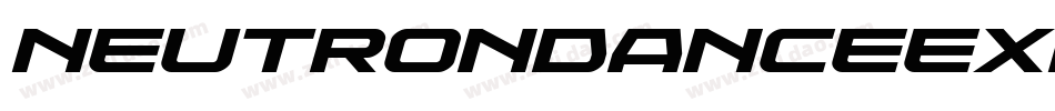 neutrondanceexpandital字体转换
