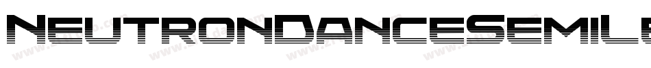 NeutronDanceSemiLeftalic-K7dep字体转换