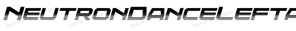 NeutronDanceLeftalic-ZVE73字体转换
