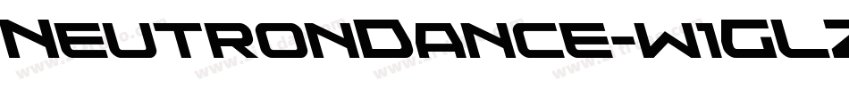 NeutronDance-w1GLZ字体转换