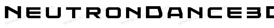 NeutronDance3D-7BrRA字体转换 NeutronDance3D-7BrRA字体转换