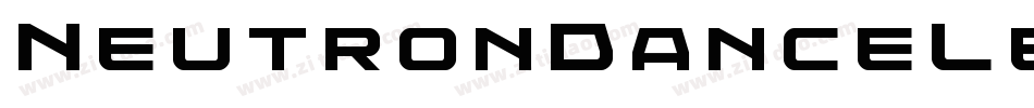 NeutronDanceLeftalic-ZVE73字体转换