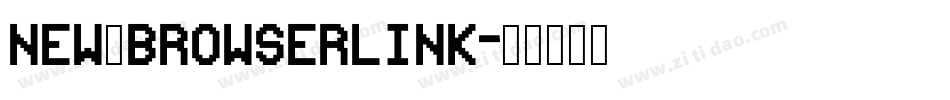 new_browserlink字体转换