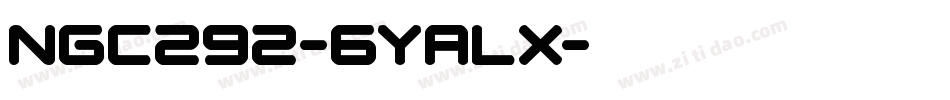 Ngc292-6Yalx字体转换
