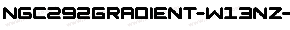 Ngc292Gradient-w13nZ字体转换