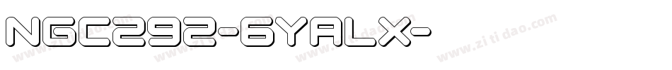 Ngc292-6Yalx字体转换