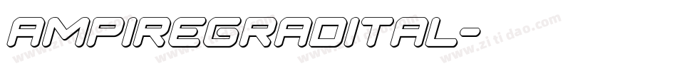 ampiregradital字体转换