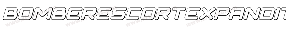 bomberescortexpandital字体转换