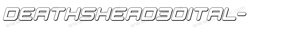 deathshead3dital字体转换