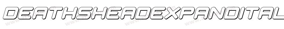 deathsheadexpandital字体转换