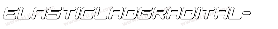 elasticladgradital字体转换