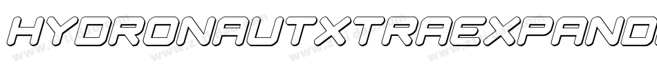 hydronautxtraexpandital字体转换