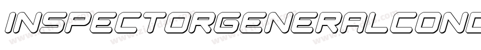 inspectorgeneralcondital字体转换