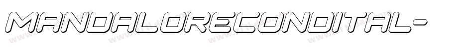 mandalorecondital字体转换