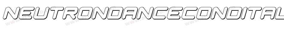 neutrondancecondital字体转换