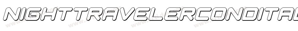nighttravelercondital字体转换