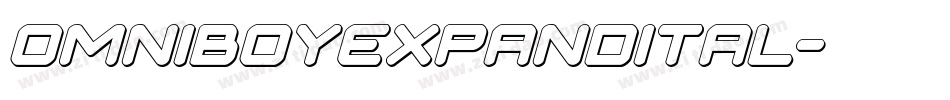 omniboyexpandital字体转换 omniboyexpandital字体转换