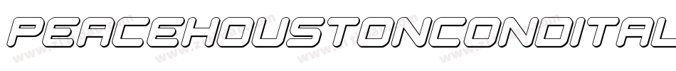 peacehoustoncondital字体转换