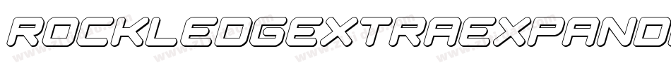 rockledgextraexpandital字体转换