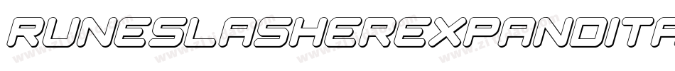 runeslasherexpandital字体转换