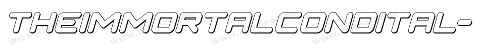 theimmortalcondital字体转换