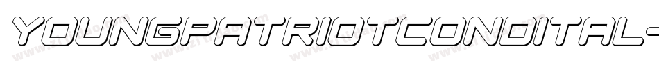 youngpatriotcondital字体转换