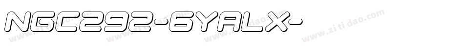 Ngc292-6Yalx字体转换