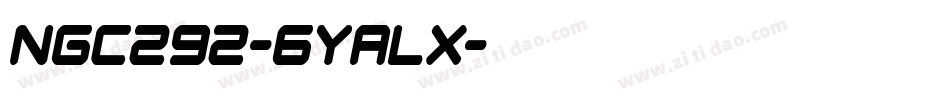 Ngc292-6Yalx字体转换