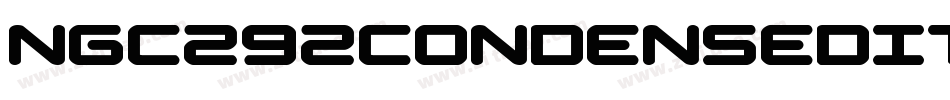Ngc292CondensedItalic-2O1AK字体转换