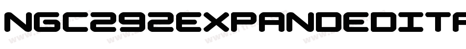Ngc292ExpandedItalic-vmvlO字体转换