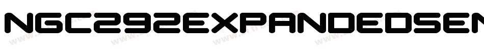 Ngc292ExpandedSemiItalic-BWGw5字体转换