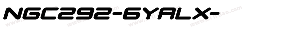 Ngc292-6Yalx字体转换