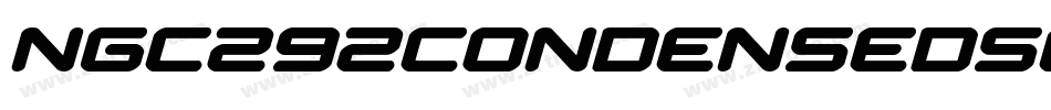 Ngc292CondensedSemiItalic-1GnAZ字体转换