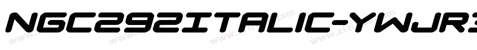 Ngc292Italic-ywjR3字体转换
