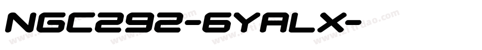 Ngc292-6Yalx字体转换