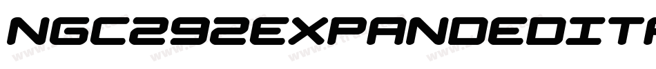 Ngc292ExpandedItalic-vmvlO字体转换