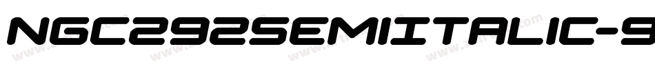 Ngc292SemiItalic-9YoRB字体转换