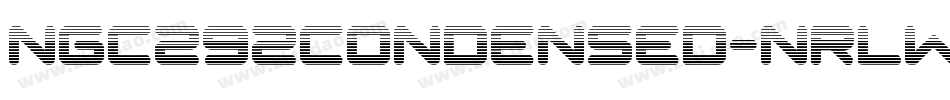 Ngc292Condensed-nRLWY字体转换