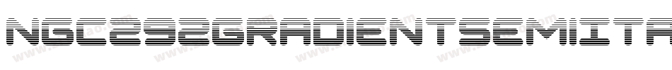 Ngc292GradientSemiItalic-mLZeG字体转换
