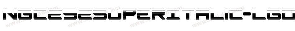 Ngc292SuperItalic-lgd0V字体转换