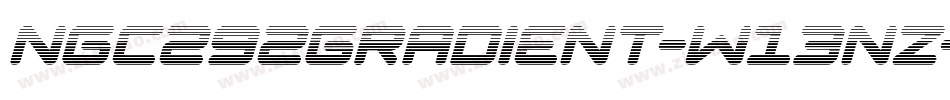 Ngc292Gradient-w13nZ字体转换