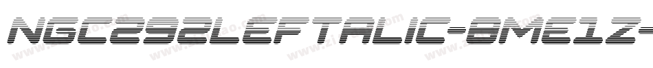 Ngc292Leftalic-8Me1z字体转换