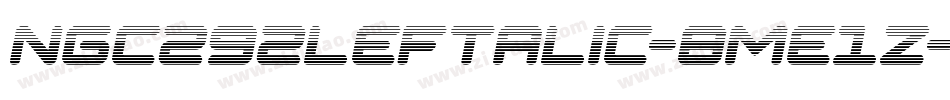 Ngc292Leftalic-8Me1z字体转换