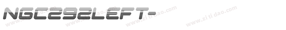 ngc292left字体转换