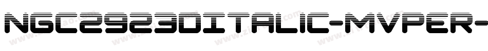 Ngc2923DItalic-MVper字体转换